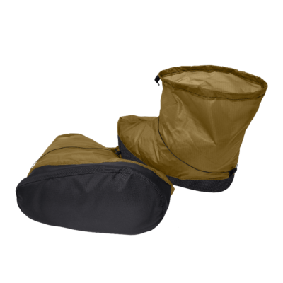 Goosefeet Gear Waterproof Over-Booties in Tan with Robic Sole